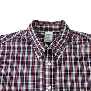 Men's Brooks Brothers Plaid Casual Button up Up Shirt